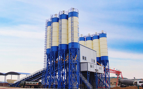 Concrete mixing plant