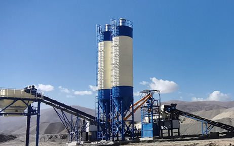 Stabilized soil mixing plant