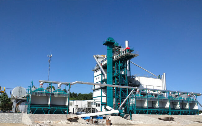 Asphalt mixing plant