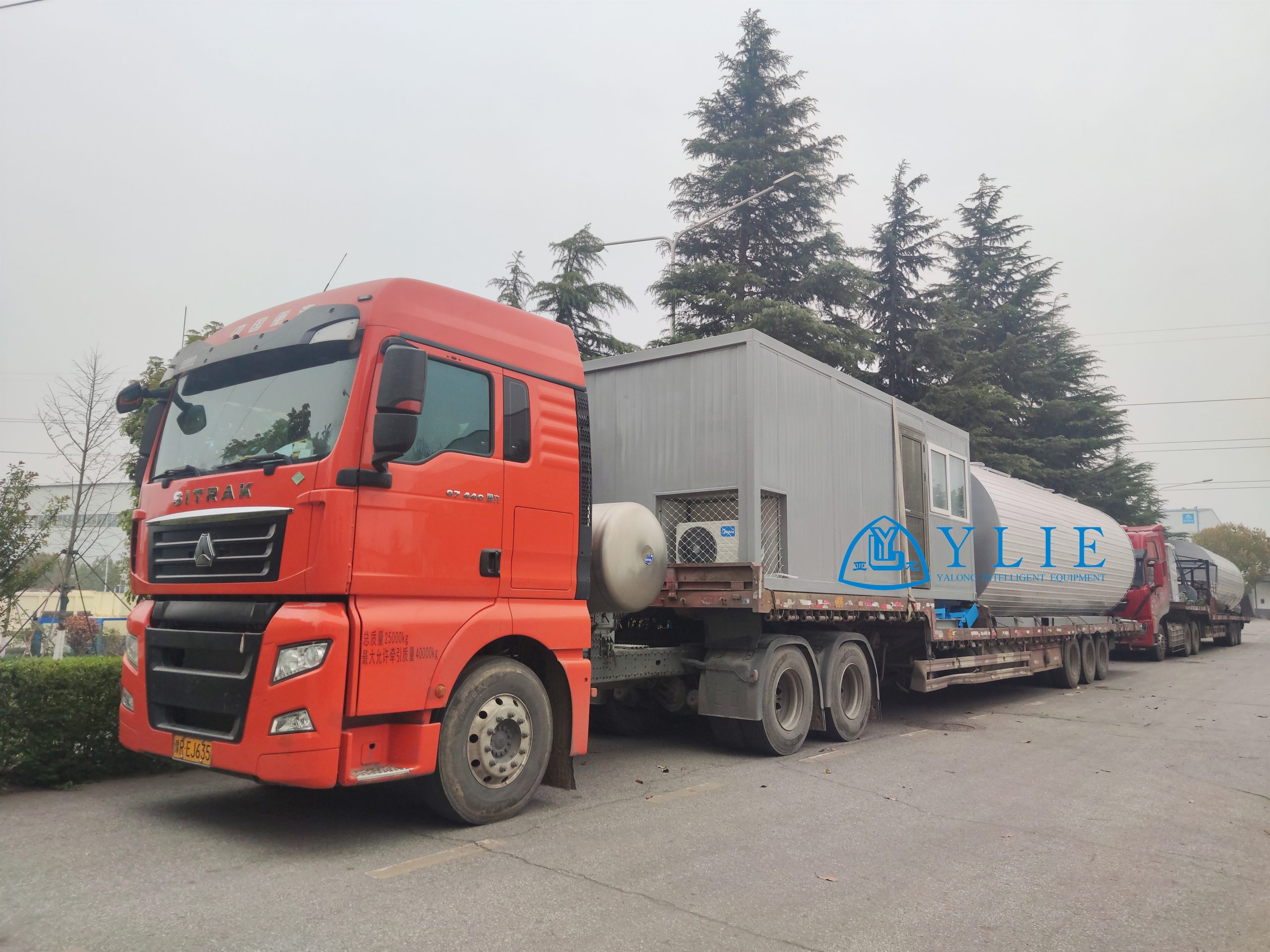 asphalt plant delivery-4