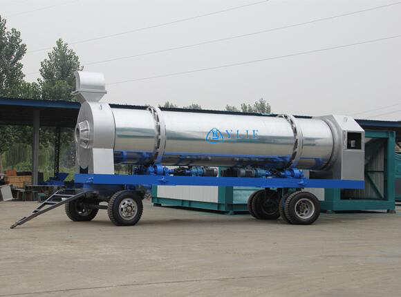 mobile asphalt mixing plant